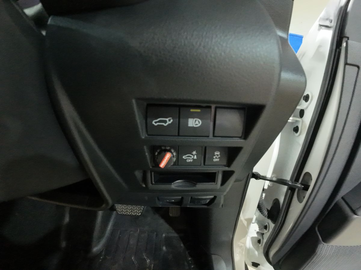 Toyota LandCruiser 300 Series interior switch panel fit-out